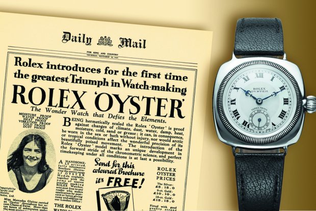 Rolex Oyster переплыли Ла-Манш